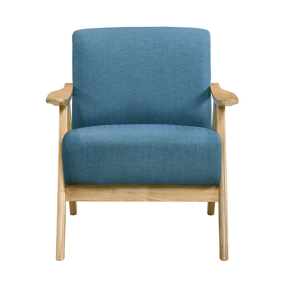 Homelegance  - Damala Accent Chair in Blue - 1138NABU-1  view 8