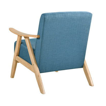 Homelegance  - Damala Accent Chair in Blue - 1138NABU-1  view 10