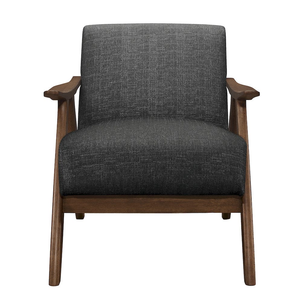 Homelegance  - Damala Accent Chair in Dark gray - 1138DG-1  view 3