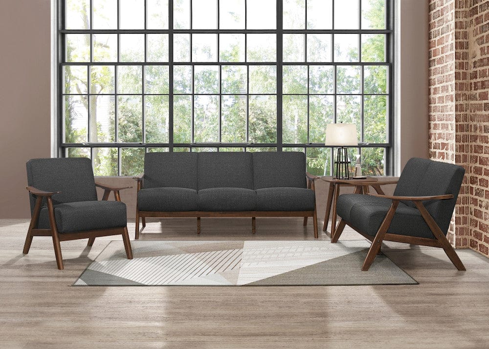 Homelegance  - Damala Accent Chair in Dark gray - 1138DG-1  view 6