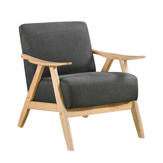 Homelegance  - Damala Accent Chair in Dark gray - 1138NADG-1  view 1