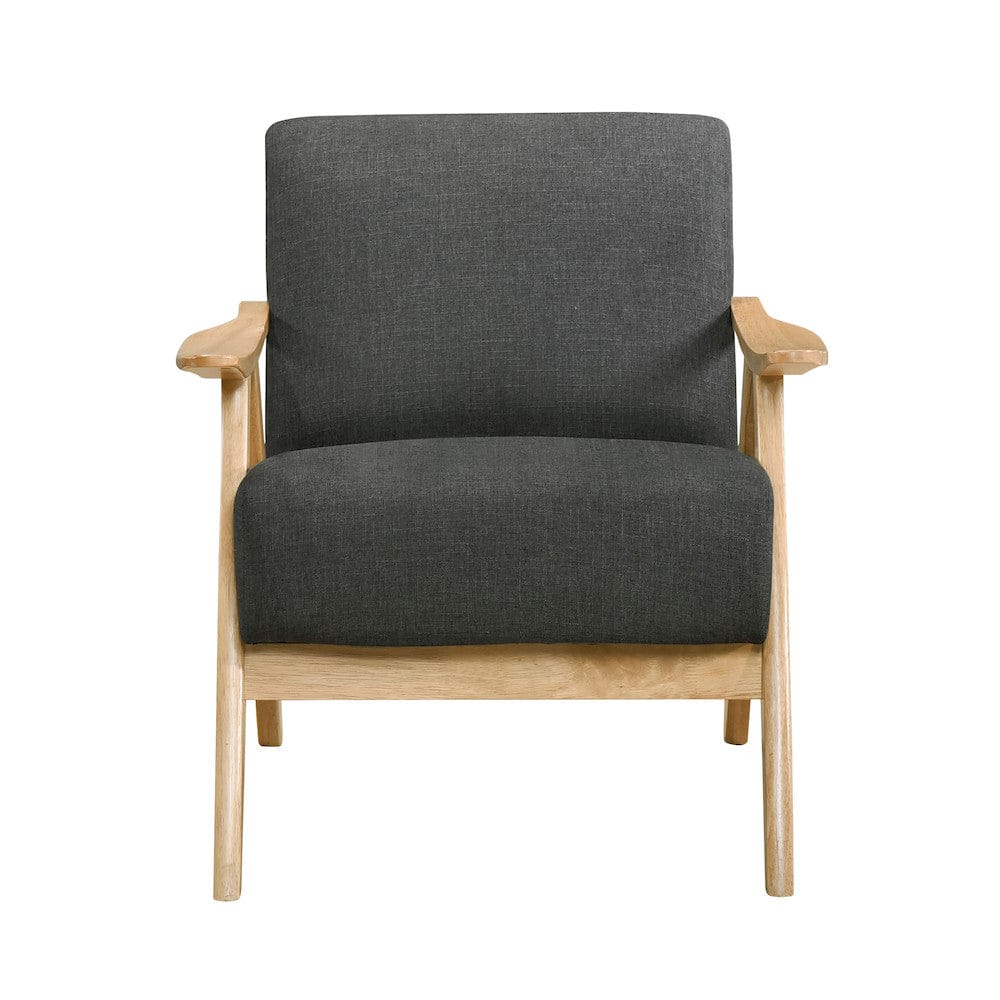 Homelegance  - Damala Accent Chair in Dark gray - 1138NADG-1  view 2