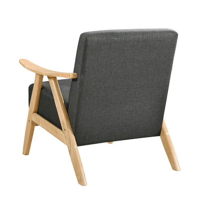 Homelegance  - Damala Accent Chair in Dark gray - 1138NADG-1  view 4