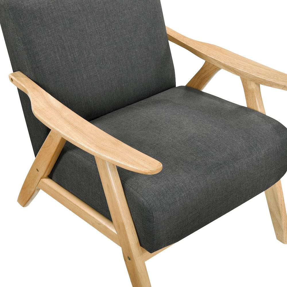 Homelegance  - Damala Accent Chair in Dark gray - 1138NADG-1  view 6