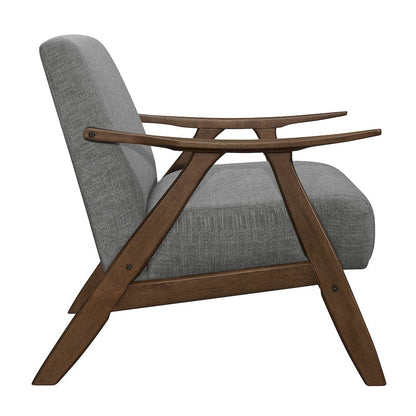Homelegance  - Damala Accent Chair in Gray - 1138GY-1  view 3