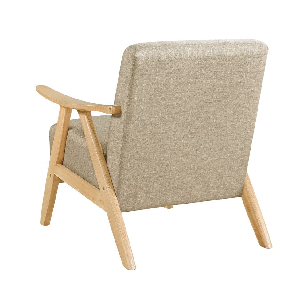Homelegance  - Damala Accent Chair in Light brown - 1138NABR-1  view 6
