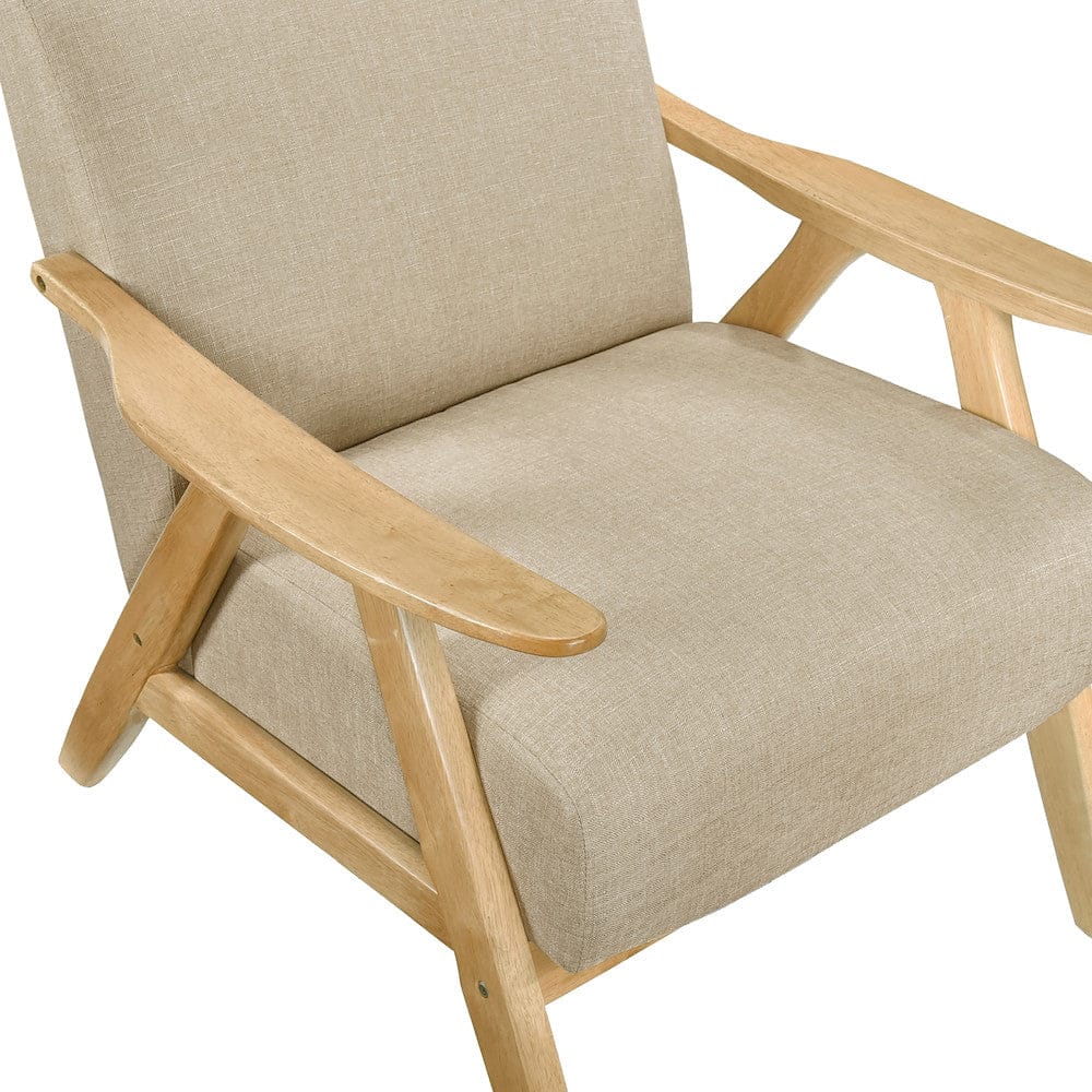 Homelegance  - Damala Accent Chair in Light brown - 1138NABR-1  view 7