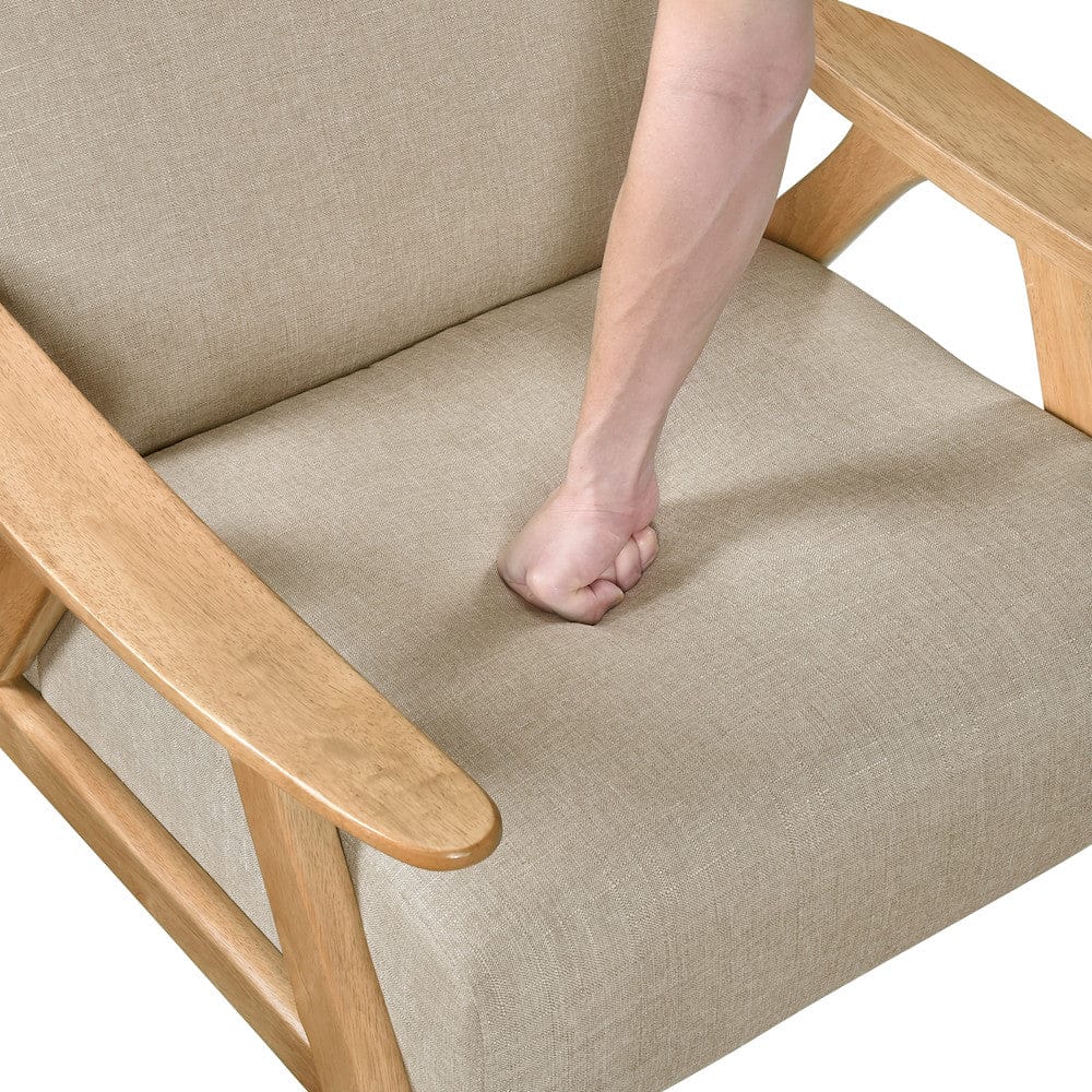 Homelegance  - Damala Accent Chair in Light brown - 1138NABR-1  view 8