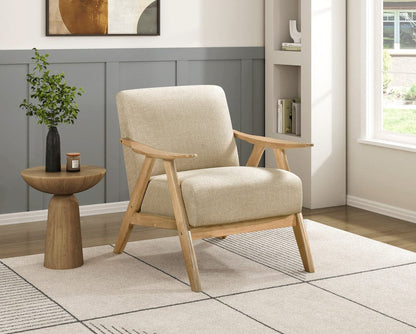 Homelegance  - Damala Accent Chair in Light brown - 1138NABR-1  view 9