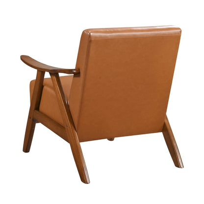 Homelegance  - Damala Accent Chair in Matt brown - 1138BRPU-1  view 4
