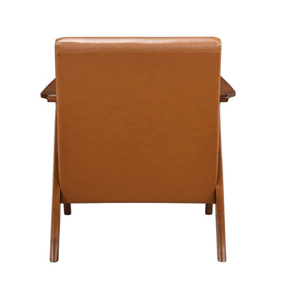 Homelegance  - Damala Accent Chair in Matt brown - 1138BRPU-1  view 5