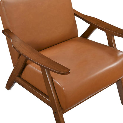 Homelegance  - Damala Accent Chair in Matt brown - 1138BRPU-1  view 6