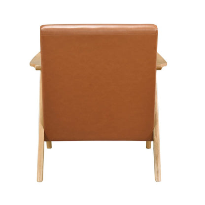 Homelegance  - Damala Accent Chair in Matt brown - 1138NABRPU-1  view 5