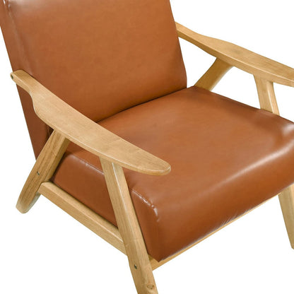 Homelegance  - Damala Accent Chair in Matt brown - 1138NABRPU-1  view 6