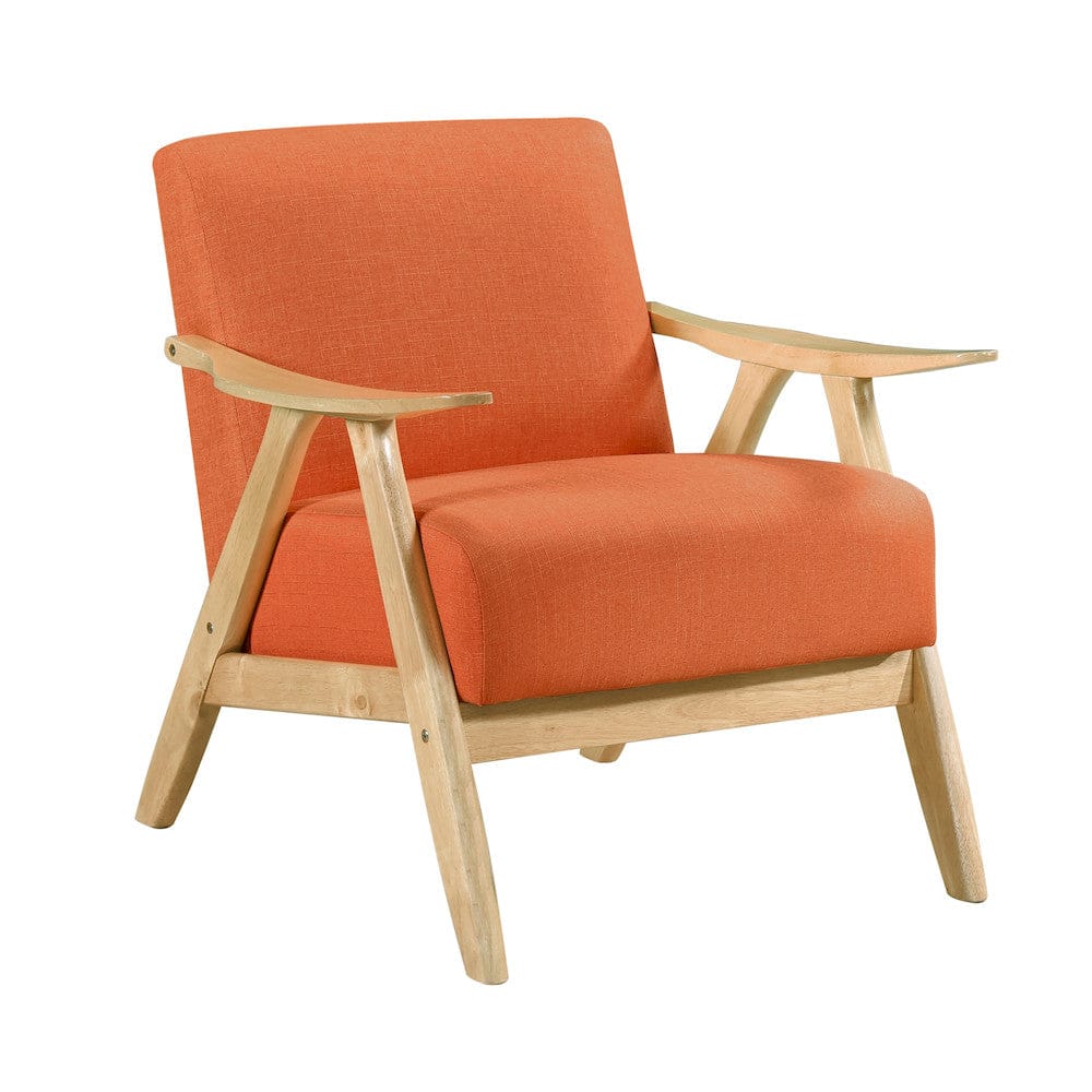 Homelegance  - Damala Accent Chair in Orange - 1138NARN-1  view 1