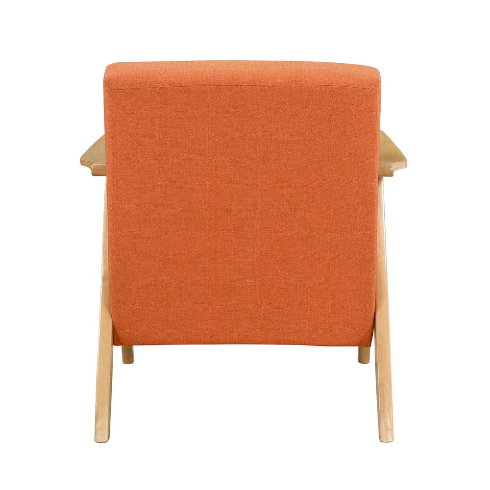 Homelegance  - Damala Accent Chair in Orange - 1138NARN-1  view 2