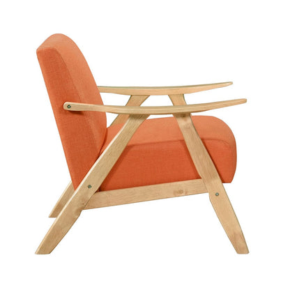 Homelegance  - Damala Accent Chair in Orange - 1138NARN-1  view 6