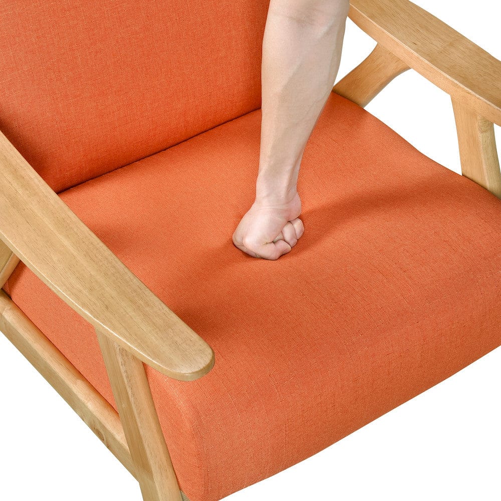 Homelegance  - Damala Accent Chair in Orange - 1138NARN-1  view 8