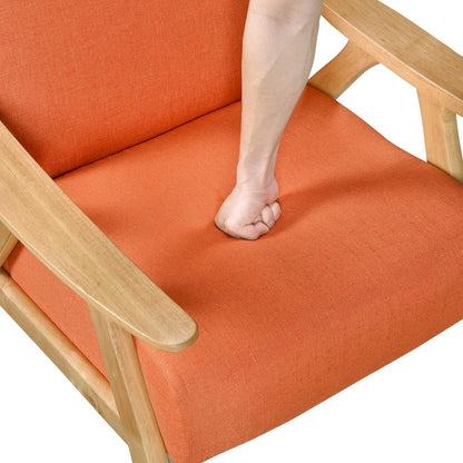 Homelegance  - Damala Accent Chair in Orange - 1138NARN-1  view 8