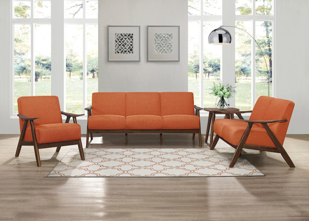 Homelegance  - Damala Accent Chair in Orange - 1138RN-1  view 5