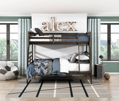Homelegance  - Darden Twin/Full Bunk Bed - B2026DBTF-1x  view 6