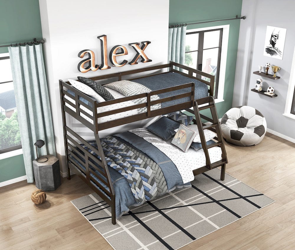 Homelegance  - Darden Twin/Full Bunk Bed - B2026DBTF-1x  view 7