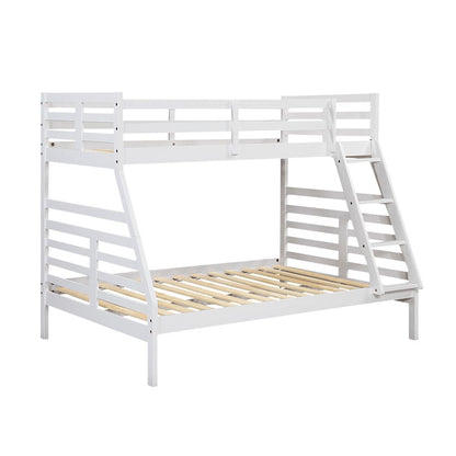 Homelegance  - Darden Twin/Full Bunk Bed - B2026WHTF-1x  view 2