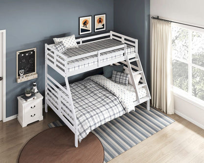 Homelegance  - Darden Twin/Full Bunk Bed - B2026WHTF-1x  view 7