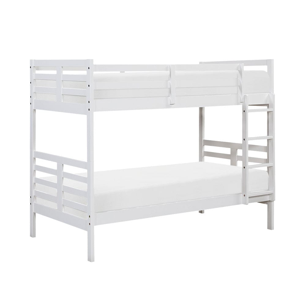 Homelegance  - Darden Twin/Twin Bunk Bed - B2026WH-1x  view 1