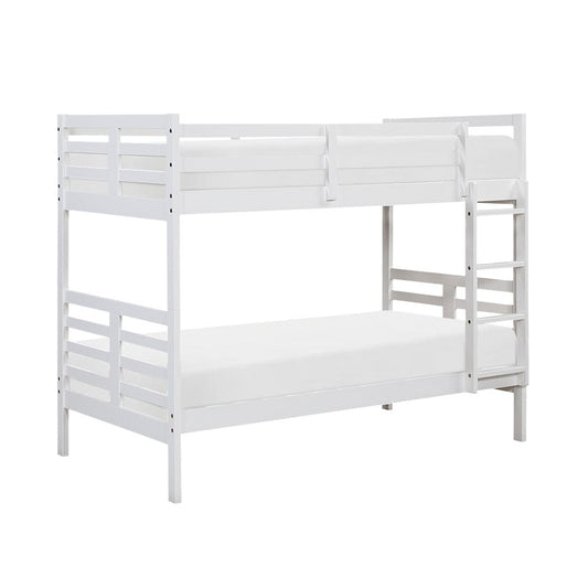 Homelegance  - Darden Twin/Twin Bunk Bed - B2026WH-1x  view 1