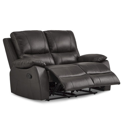 Homelegance  - Dawson Double Reclining Love Seat in Brown - 9368BRW-2  view 3