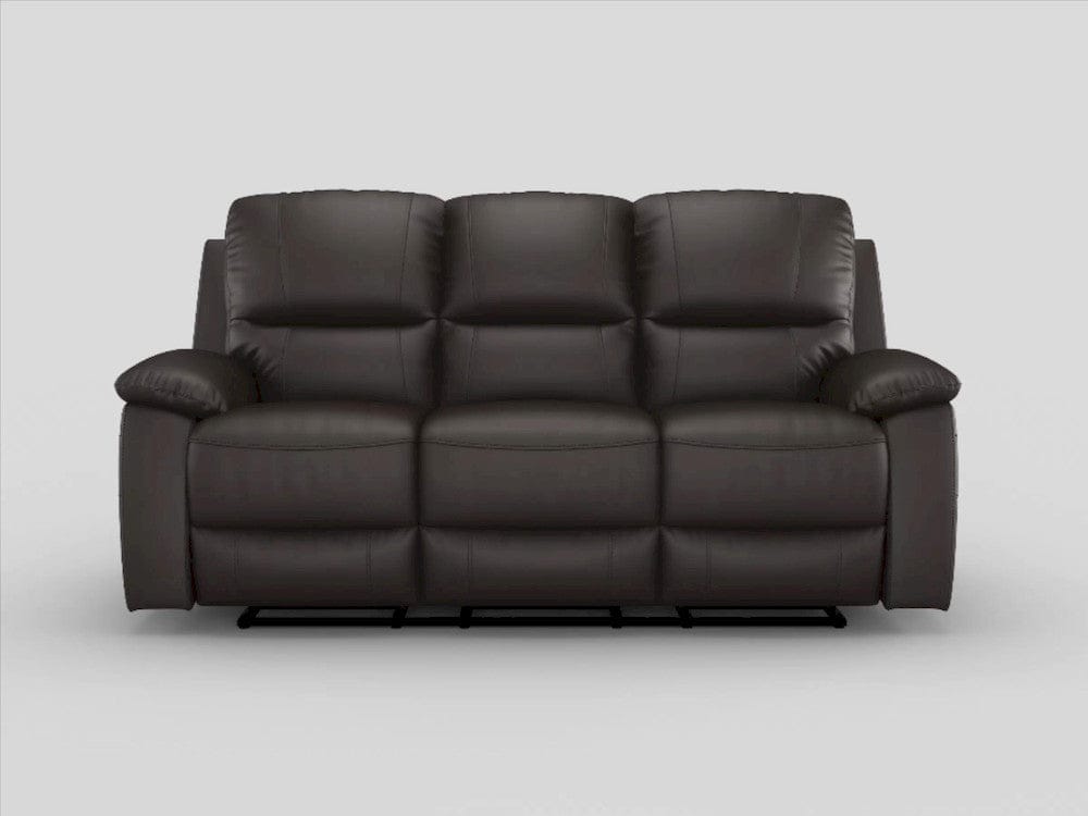 Homelegance  - Dawson Double Reclining Sofa in Brown - 9368BRW-3  view 7