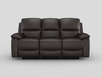 Homelegance  - Dawson Double Reclining Sofa in Brown - 9368BRW-3  view 7