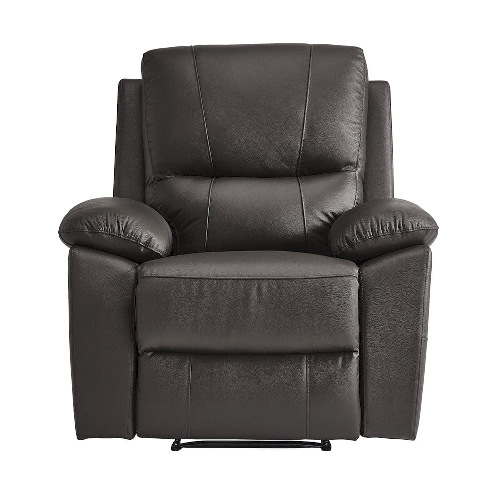 Homelegance  - Dawson Reclining Chair in Brown - 9368BRW-1  view 5