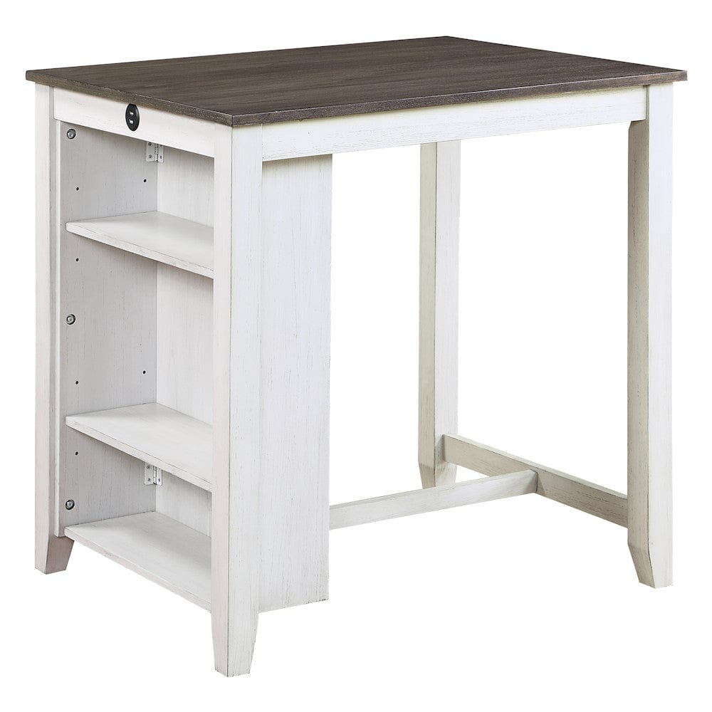 Homelegance  - Daye 3-Piece Pack Counter Height Set in White - 5773WH-32  view 7