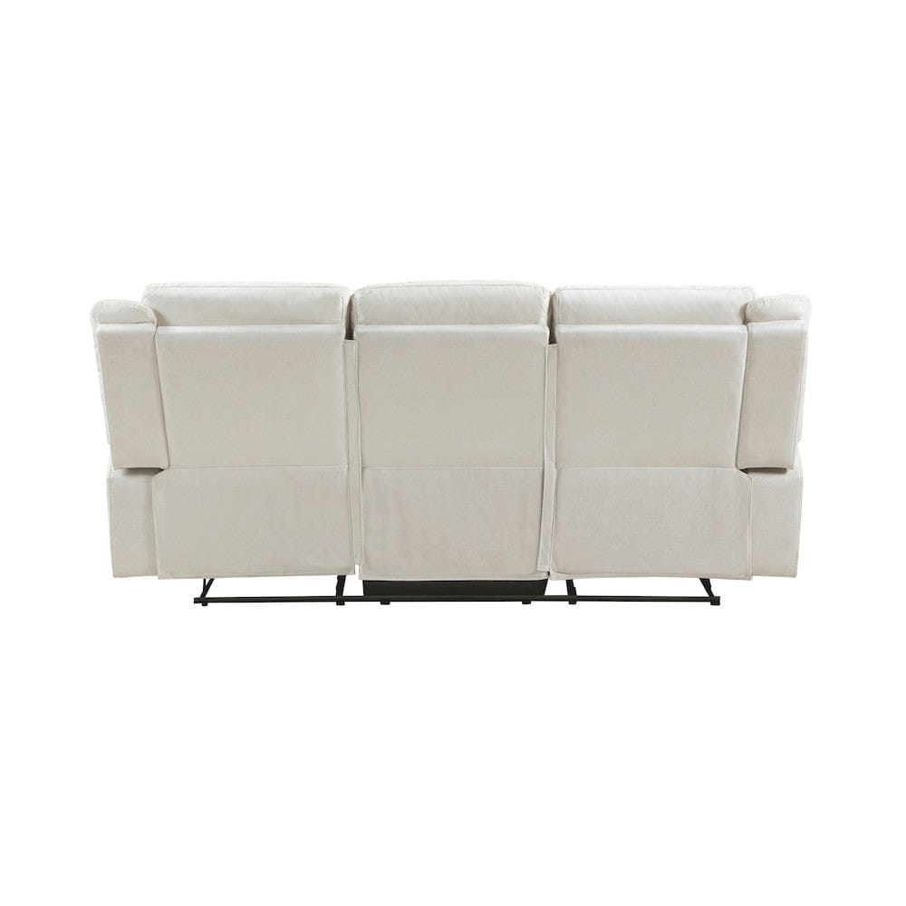 Homelegance  - Dean Double Reclining Sofa in Beige - 9646BE-3  view 2