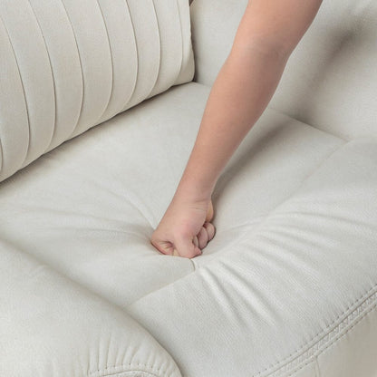 Homelegance  - Dean Double Reclining Sofa in Beige - 9646BE-3  view 8