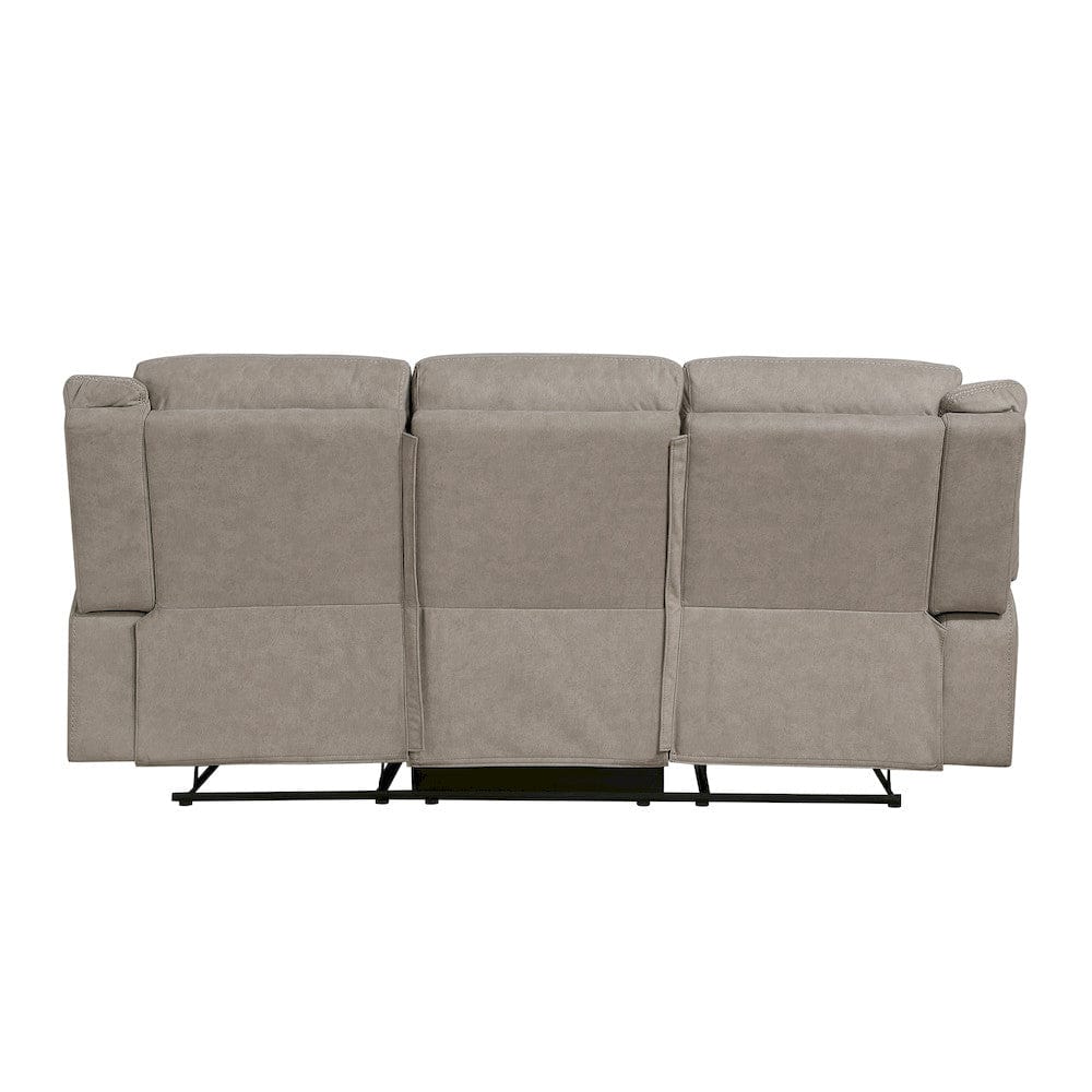 Homelegance  - Dean Double Reclining Sofa in Dove - 9646DV-3  view 4