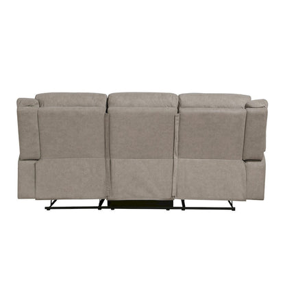 Homelegance  - Dean Double Reclining Sofa in Dove - 9646DV-3  view 4