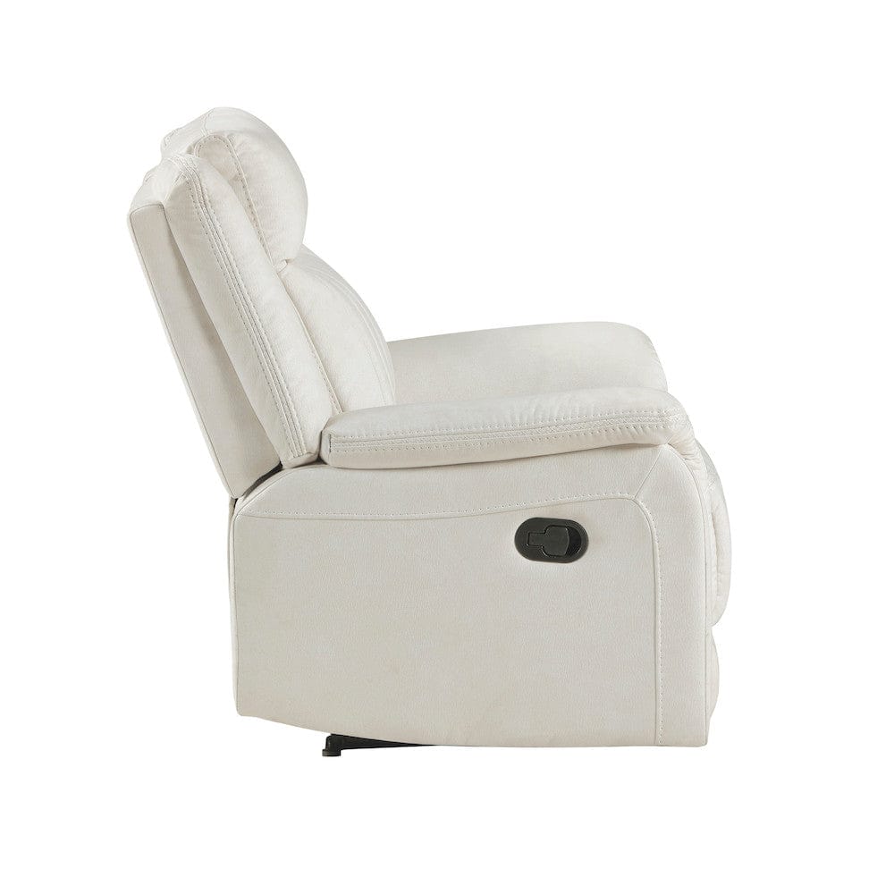 Homelegance  - Dean Reclining Chair in Beige - 9646BE-1  view 2
