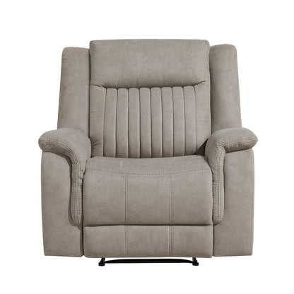 Homelegance  - Dean Reclining Chair in Dove - 9646DV-1  view 1