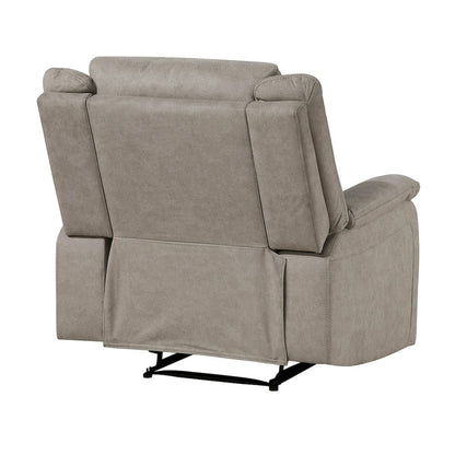 Homelegance  - Dean Reclining Chair in Dove - 9646DV-1  view 4