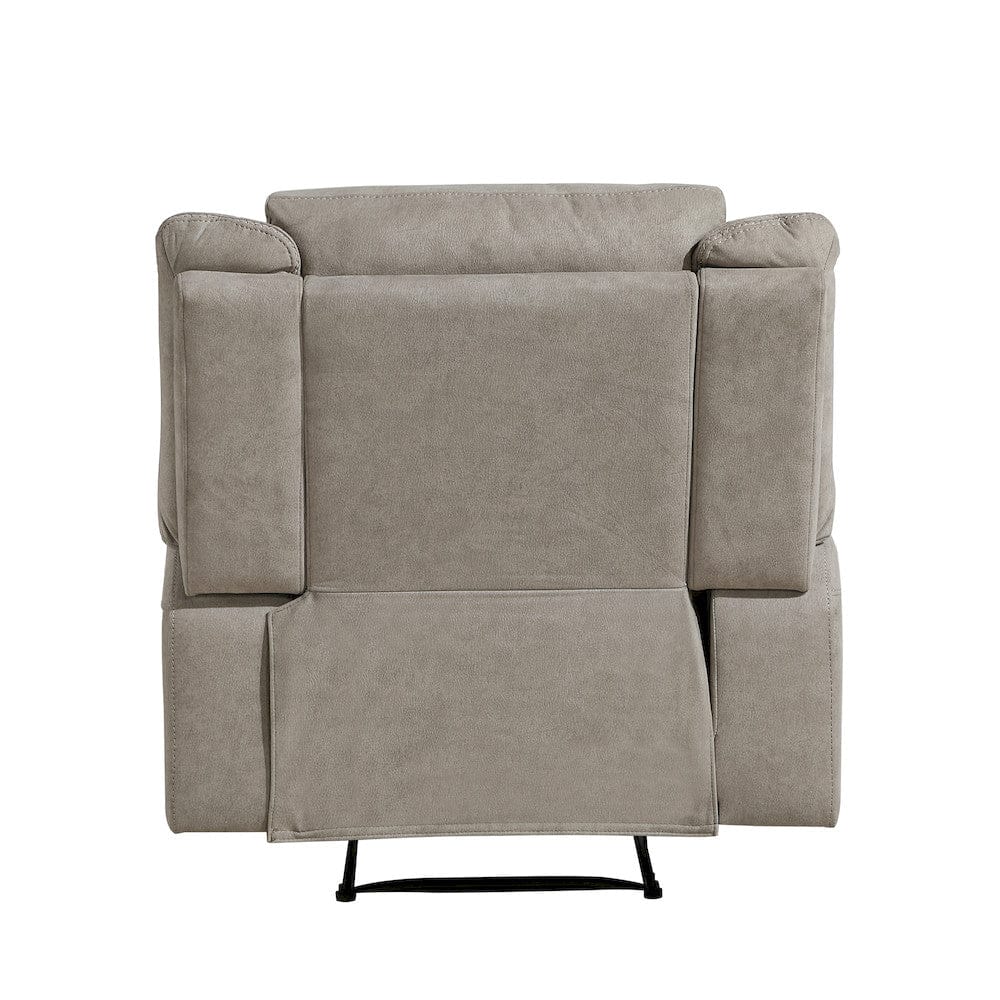 Homelegance  - Dean Reclining Chair in Dove - 9646DV-1  view 7