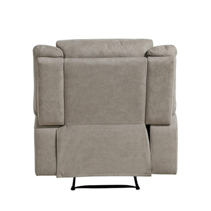 Homelegance  - Dean Reclining Chair in Dove - 9646DV-1  view 7