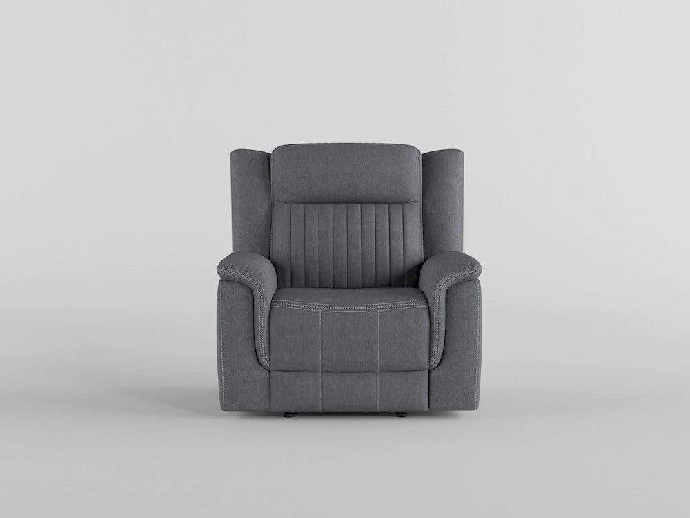 Homelegance  - Dean Reclining Chair in Gray - 9646GY-1  view 8