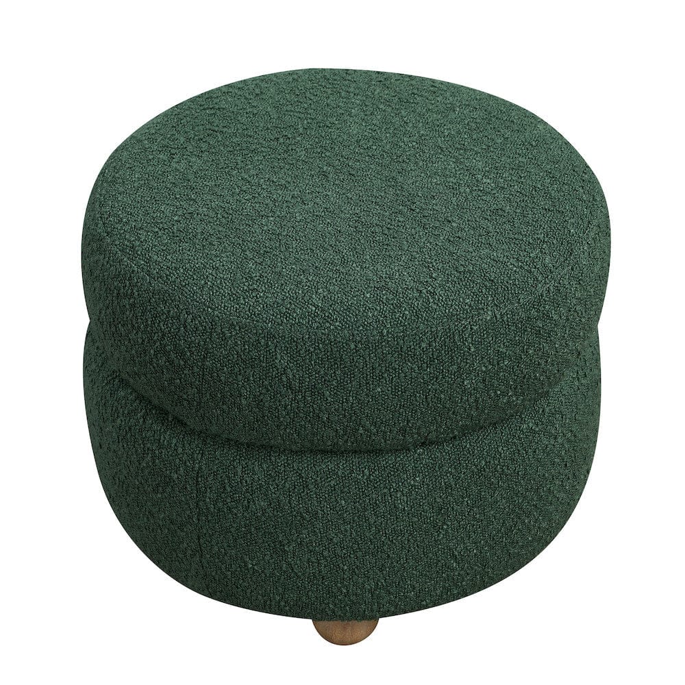 Homelegance  - Delaney Swivel Chair W/ Ottoman in Green - 1260GN  view 5