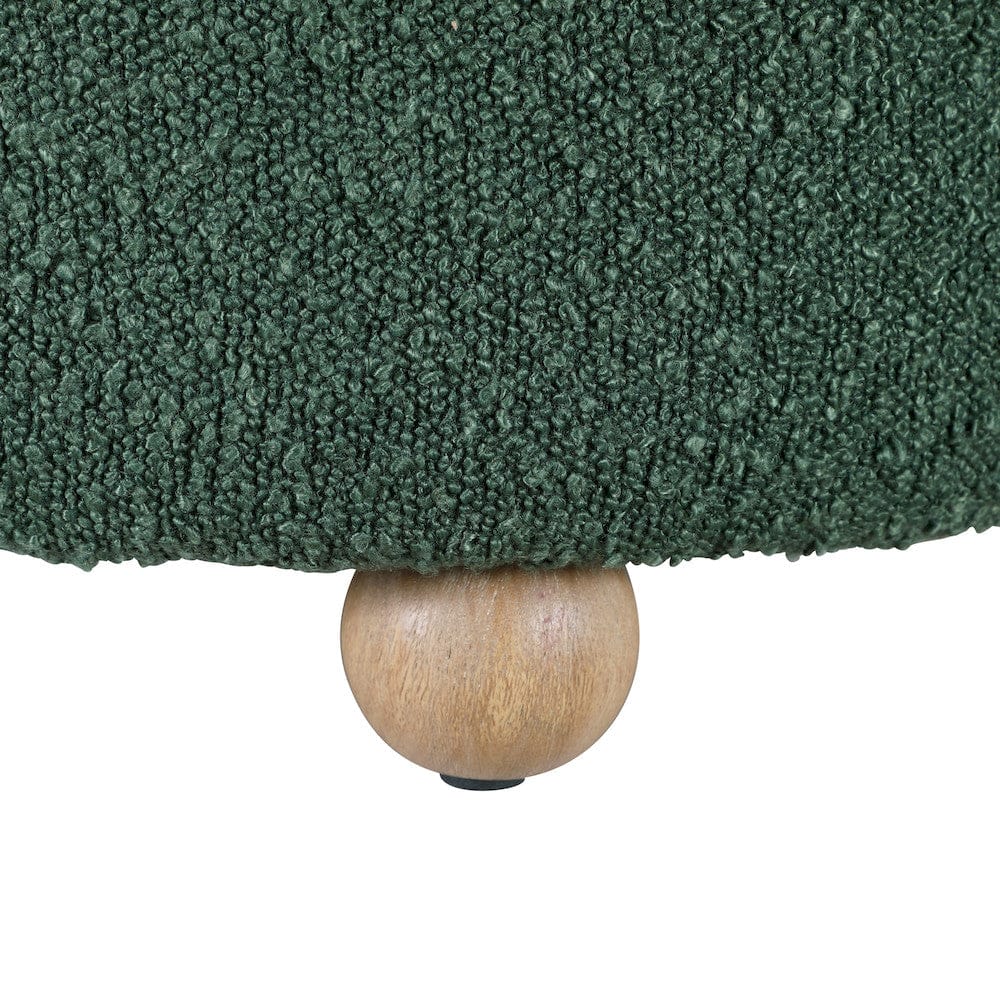 Homelegance  - Delaney Swivel Chair W/ Ottoman in Green - 1260GN  view 8