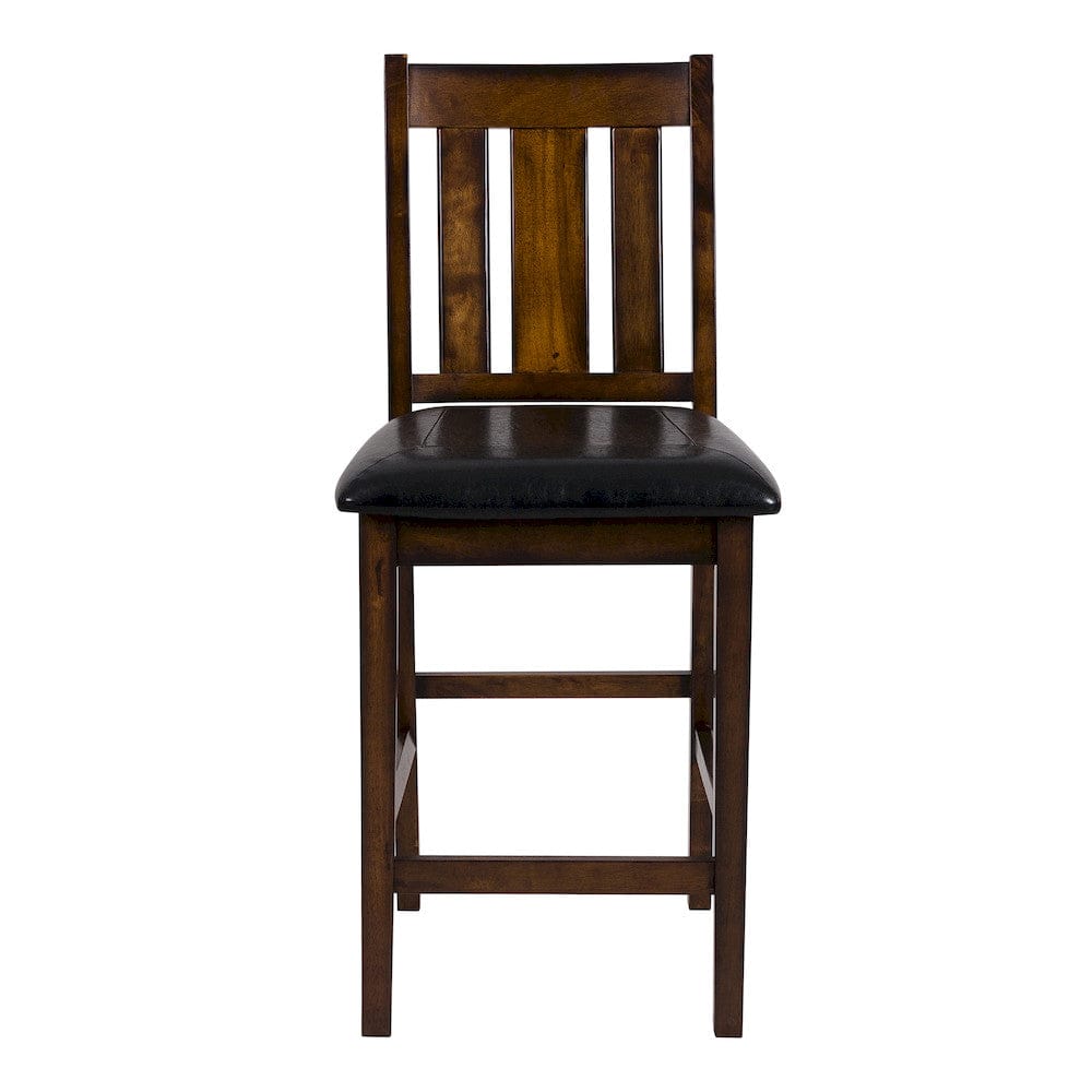 Homelegance  - Delmar 5-Piece Pack Counter Height Set in Black - 5511-36  view 4