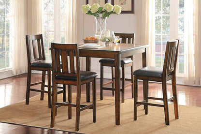 Homelegance  - Delmar 5-Piece Pack Counter Height Set in Black - 5511-36  view 7
