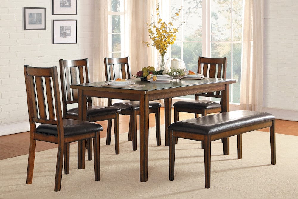 Homelegance  - Delmar 6-Piece Pack Dinette Set in Black - 5511  view 9